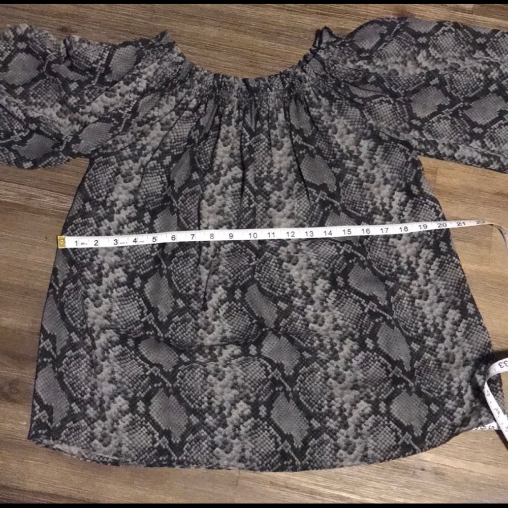 Michael Kors Silk Python Print Blouse - image 6